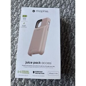 Mophie Juice Pack Access Wireless Charging Battery Case For iPhone 11 Pro - Pink